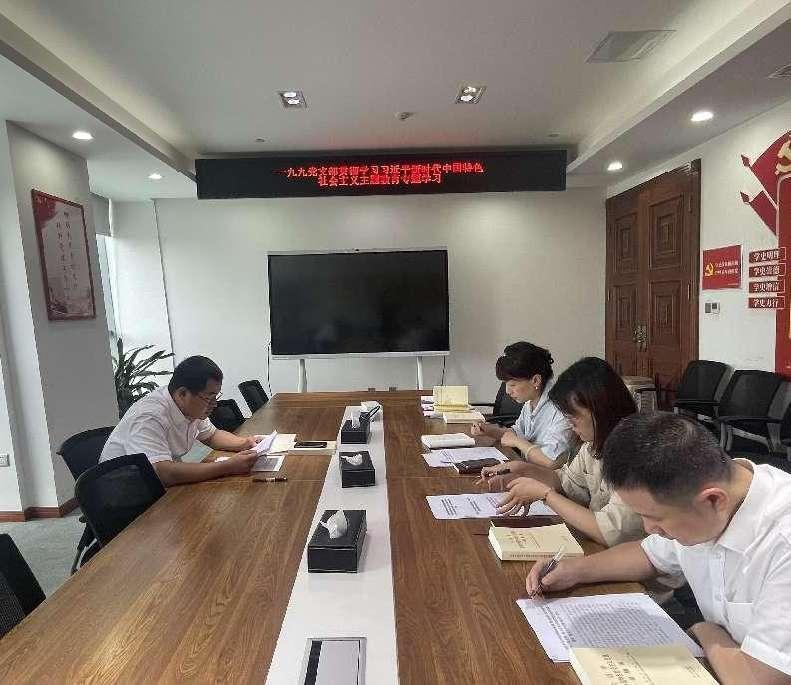 一九九公司党支部召开学习贯彻习近平新时代中国特色社会主义思想主题教育专题学习